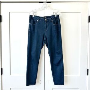 1822 ankle skinny jeans dark rinse size 14